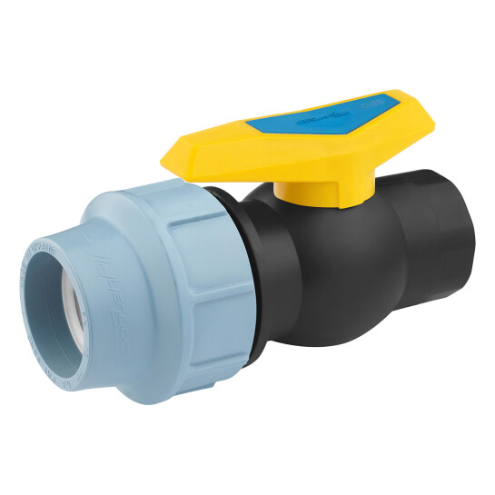 Головне фото - Кран ПЕ SantehPlast 63х2" РВ