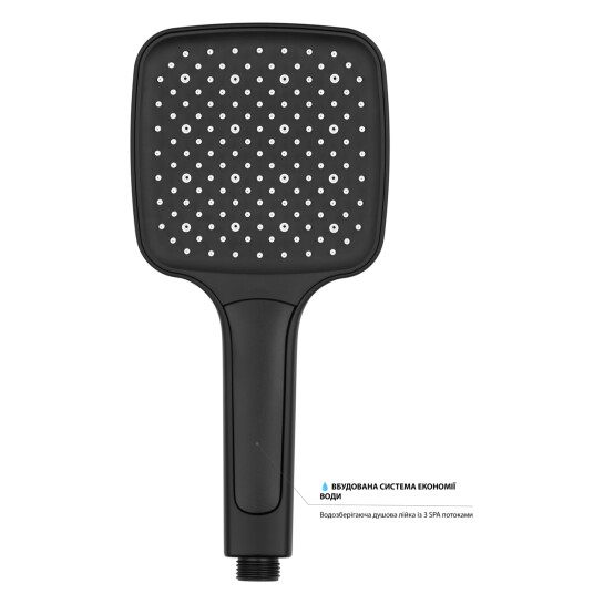 Додаткове фото - Душова система прихованого монтажу термостатична Kroner Element Thermo 211462-3801