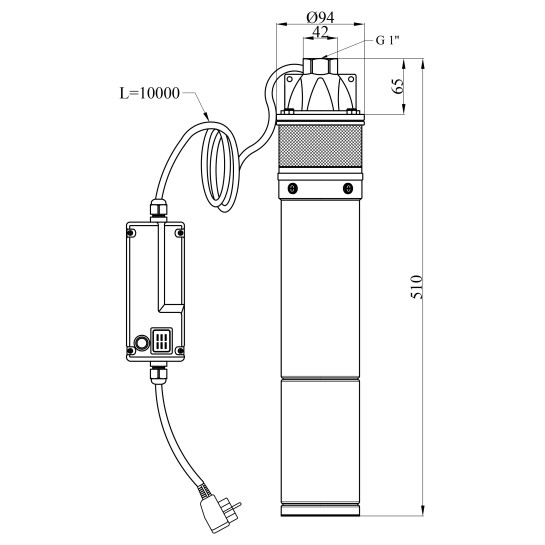 Додаткове фото - Насос глибинний Forwater 4SKM 150