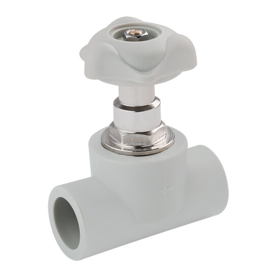 Крани ППР Вентиль прямоточний PPR GrandiTherm 32 мм