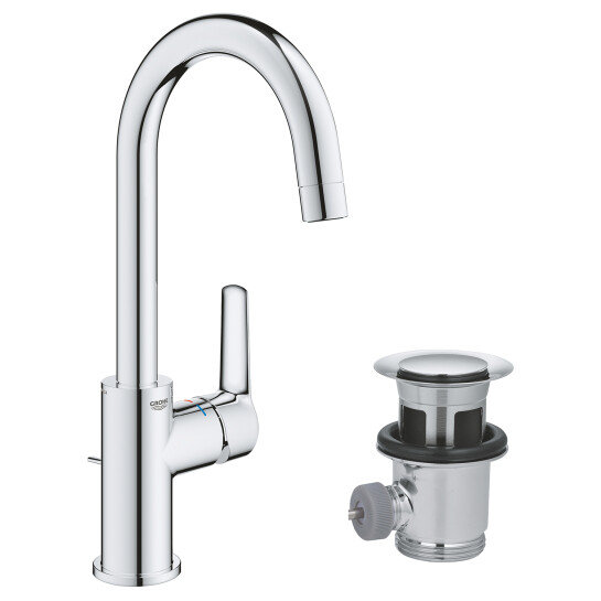 Додаткове фото - Змішувач для раковини Grohe QuickFix Start L-Size 24203002