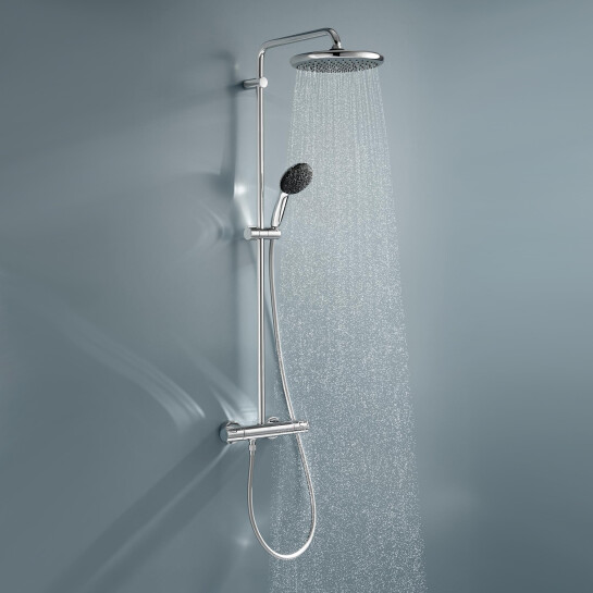 Додаткове фото - Душова система термостатична Grohe QuickFix Vitalio Comfort System 250 26677001