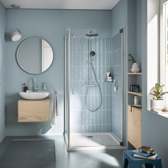Додаткове фото - Душова система термостатична Grohe QuickFix Vitalio Comfort System 250 26677001