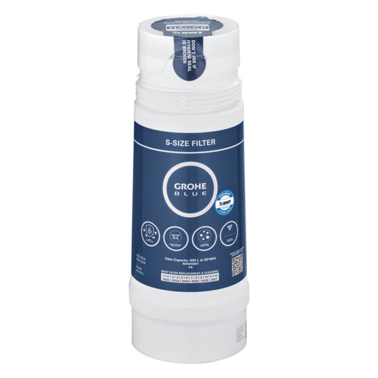 Додаткове фото - Змішувач для кухні Grohe Blue Pure StartCurve 30592000 з фільтром Blue S-Size 40404001 та головкою 64508001 (30594040)