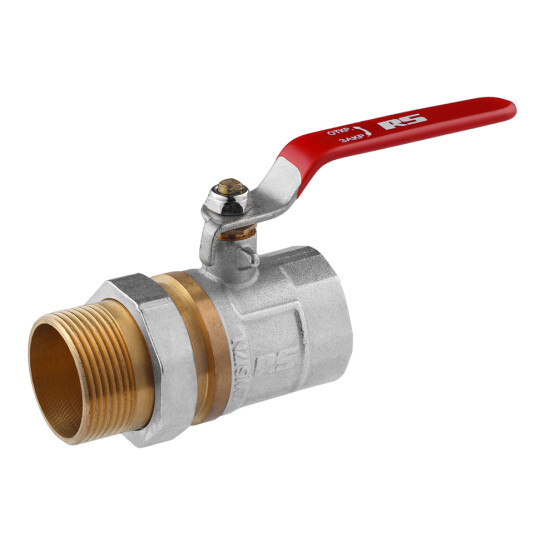 Крани кульові Кран-американка STA 1 1/4" ВЗ PN30 ручка, нікельований