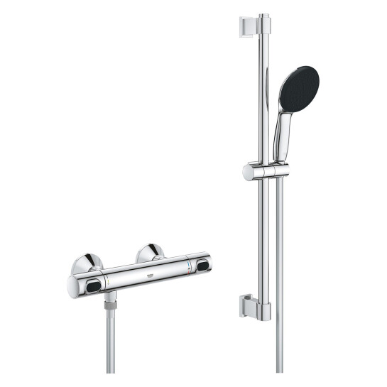 Змішувачі для душу Змішувач термостатичний для душу Grohe QuickFix Precision Flow 34800001 
