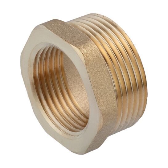 Футорки латунні Футорка посилена LexLine 1 1/4"х1/2" ЗВ латунна УК0710-В