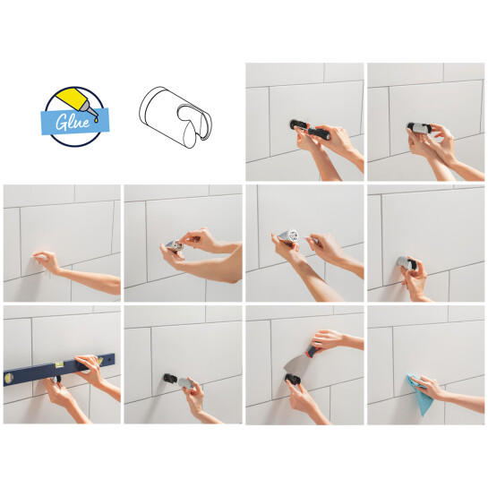 Додаткове фото - Душовий набір Grohe QuickFix Vitalio Comfort 110 26399001
