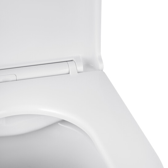 Додаткове фото - Комплект 4 в 1: Інсталяція Grohe Rapid SL 3 в 1 38772001 + Унітаз безобідковий Kroner Armada WHI513636 RIMLESS з сидінням Slim Duroplast / Soft-close / Quick relase (38772001KA513636)