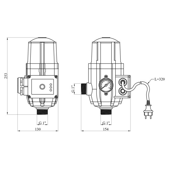 Додаткове фото - Автоматичний контролер тиску Agua JB-2