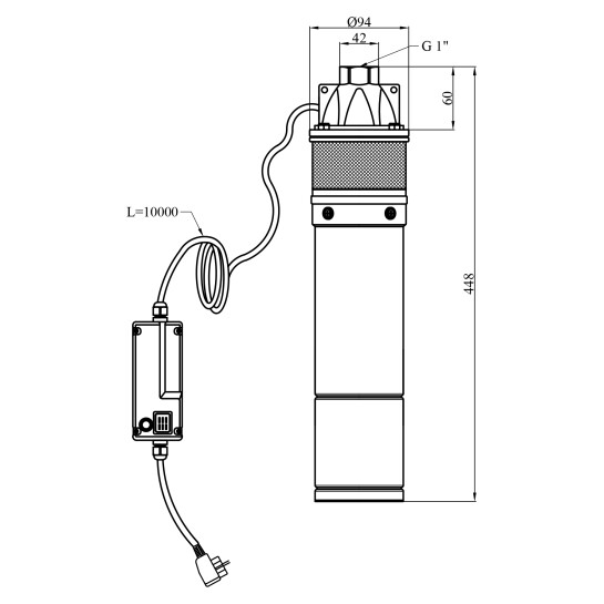 Додаткове фото - Насос глибинний Forwater 4SKM 100