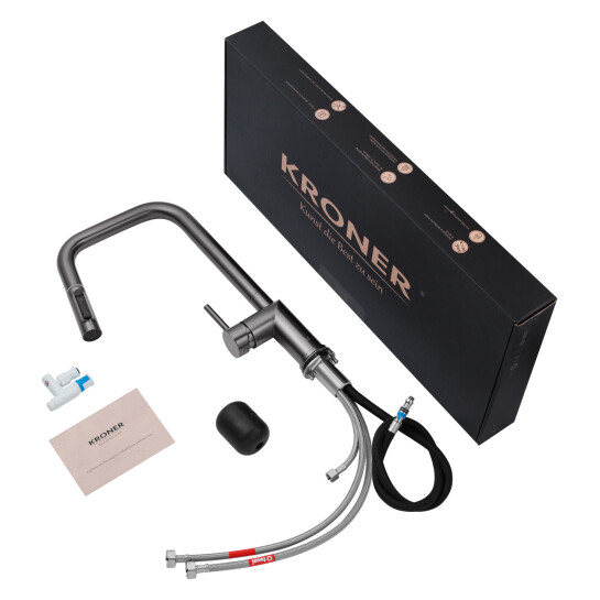 Додаткове фото - Змішувач для кухні Kroner Element 296569B-5301