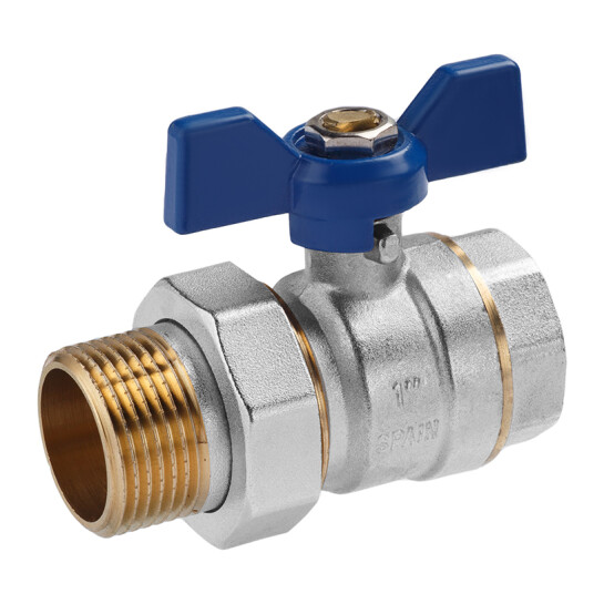 Крани кульові Кран-американка кульовий прямий Valves 1" PN30