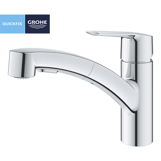 Додаткове фото - Змішувач для кухні Grohe QuickFix Start 30531001