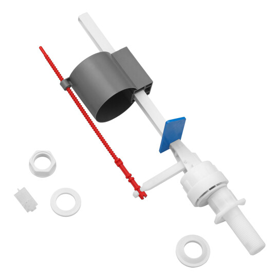 Додаткове фото - Наливний клапан для бачка унітаза NM з нижнім підведенням 1/2"