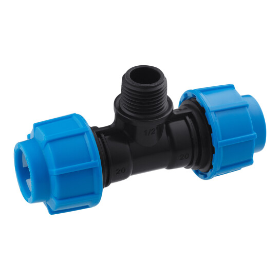 Головне фото - Трійник ПЕ SPT 20х1/2"х20 РЗ