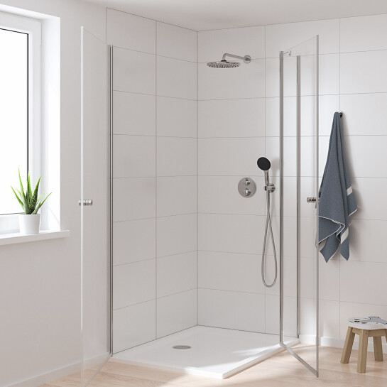 Додаткове фото - Душова система прихованого монтажу термостатична Grohe QuickFix Precision Grohtherm 34883000 