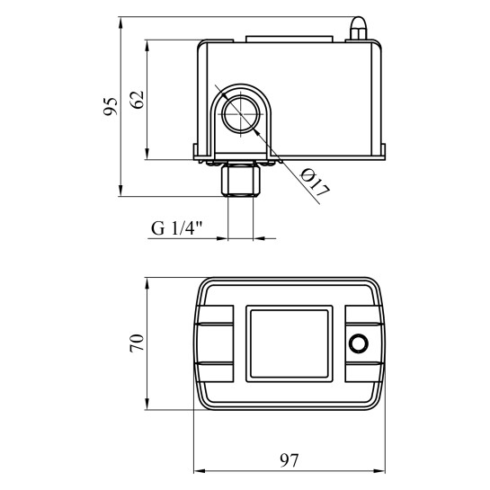 Додаткове фото - Реле тиску механічне Agua SK-2M