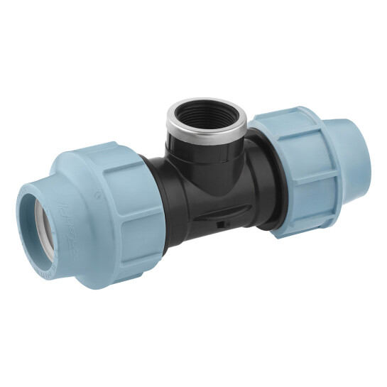 Головне фото - Трійник ПЕ SantehPlast 50х1 1/4"х50 РВ