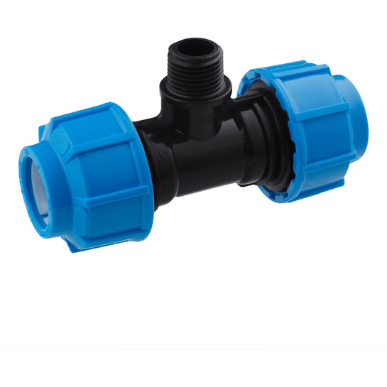 Головне фото - Трійник ПЕ SPT 25х1/2"х25 РЗ