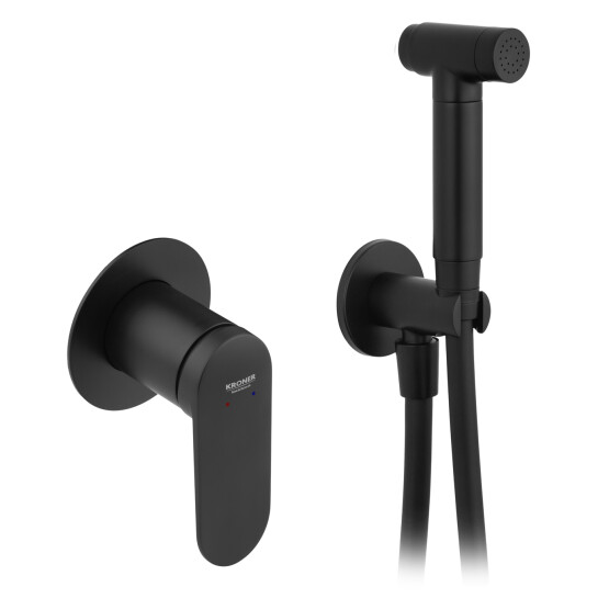 Головне фото - Набір для гігієнічного душу зі змішувачем Kroner Element 211234-3801