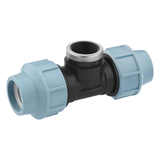 Головне фото - Трійник ПЕ SantehPlast 50х1 1/2"х50 РВ