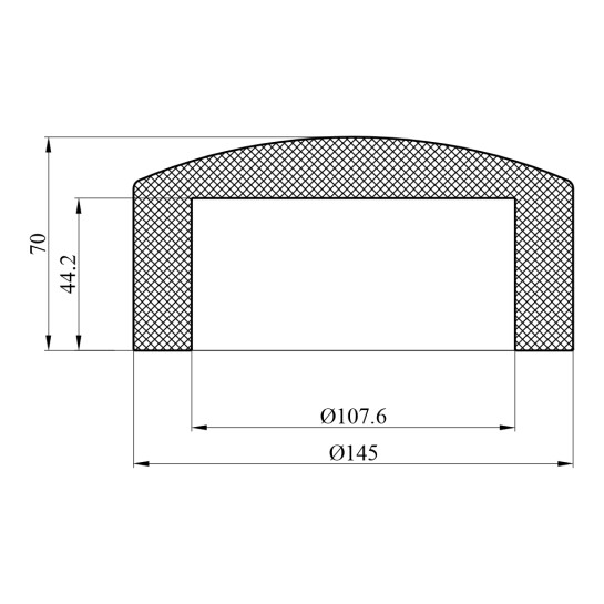 Додаткове фото - Заглушка PPR GrandiTherm 110 мм