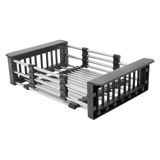 Додаткове фото - Кухонна мийка Kroner KRP Schwarze - 6350RHM PVD (3.0/1.0 мм)