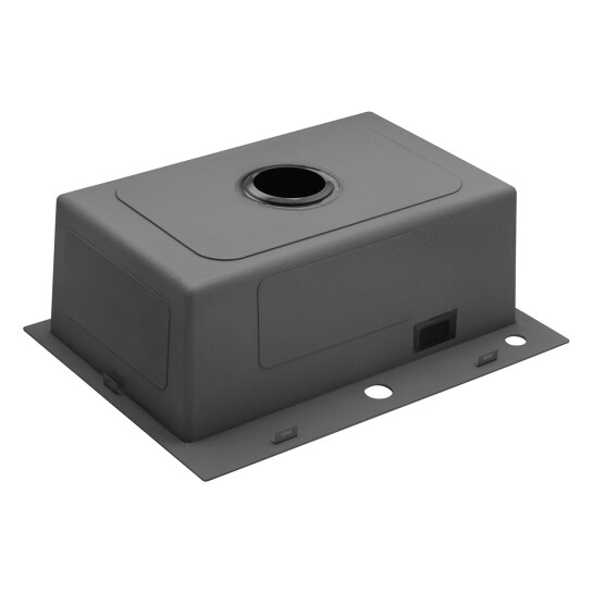 Додаткове фото - Кухонна мийка Kroner KRP Schwarze - 5843HM PVD (3.0/1.0 мм)