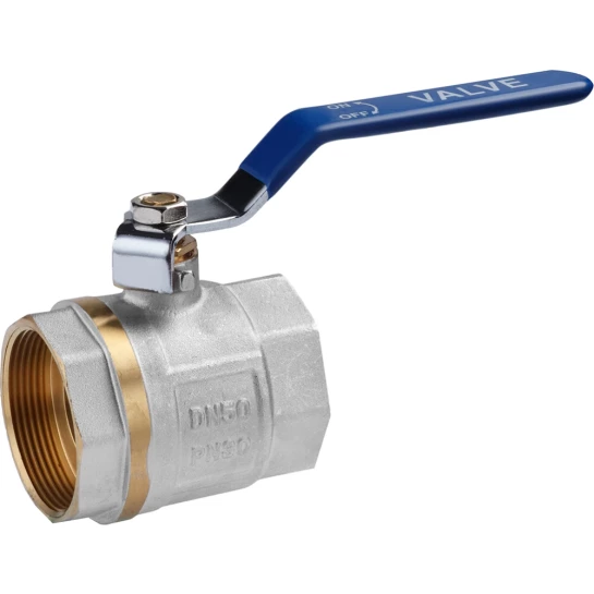 Головне фото - Кран кульовий Valves 2" ВВ PN30 синя ручка