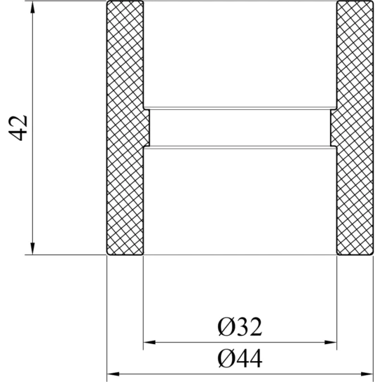 Додаткове фото - Муфта PPR GrandiTherm 32 мм