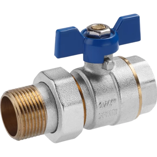 Головне фото - Кран-американка кульовий прямий Valves 3/4" PN30