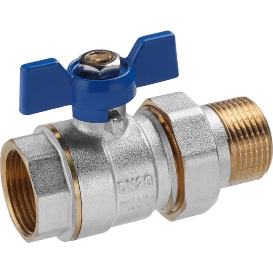 Додаткове фото - Кран-американка кульовий прямий Valves 3/4" PN30