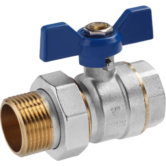 Головне фото - Кран-американка кульовий прямий Valves 1" PN30