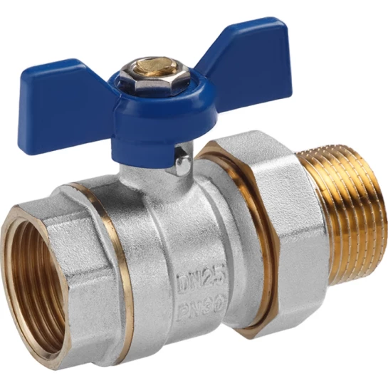 Додаткове фото - Кран-американка кульовий прямий Valves 1" PN30