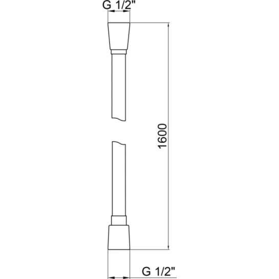 Додаткове фото - Шланг для душу Kroner KRM - C607 Anti-Twist 160 см