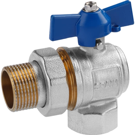 Головне фото - Кран-американка кульовий кутовий Valves 3/4" PN30