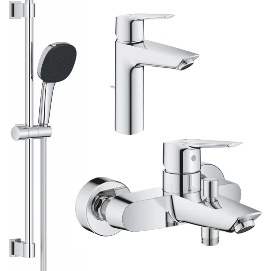 Головне фото - Комплект змішувачів для ванної кімнати Grohe QuickFix Start UA202301MQ