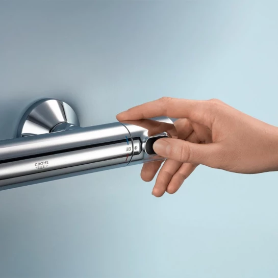 Додаткове фото - Комплект змішувачів для душу з термостатом Grohe QuickFix UA202503TS