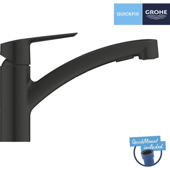 Додаткове фото - Змішувач для кухні Grohe QuickFix Start 303072431