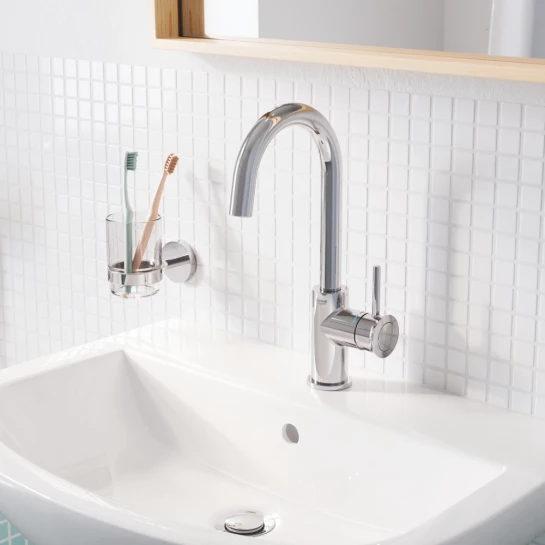 Додаткове фото - Склянка для ванної кімнати Grohe QuickFix Start 41184000