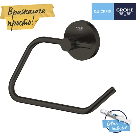 Додаткове фото - Тримач для туалетного паперу Grohe QuickFix Start 412002430