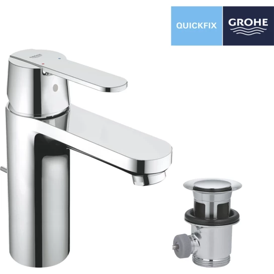 Додаткове фото - Змішувач для раковини Grohe QuickFix Get M-Size 23454000