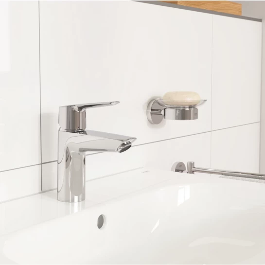 Додаткове фото - Змішувач для раковини Grohe QuickFix Start S-Size 23551002 з донним клапаном