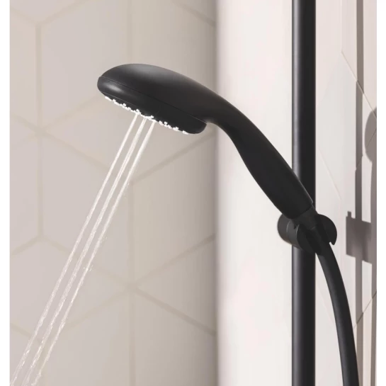 Додаткове фото - Змішувач для душу Grohe QuickFix Start Black UA30330801