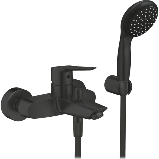 Головне фото - Змішувач для ванни Grohe QuickFix Start Black UA30330701