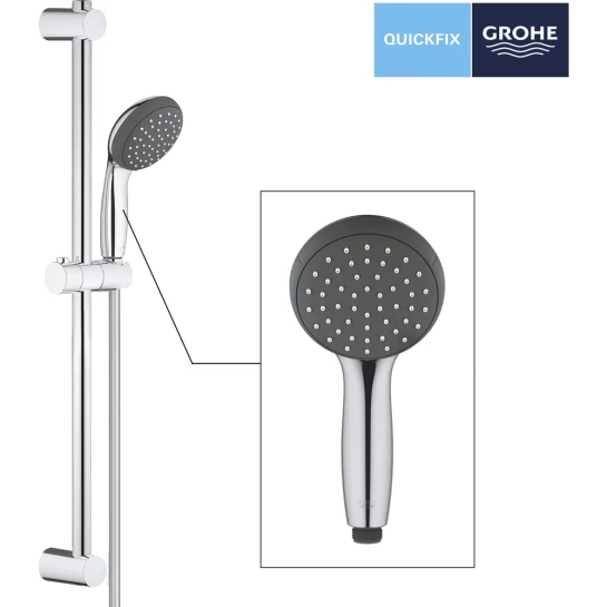 Додаткове фото - Душовий гарнітур Grohe QuickFix Vitalio Start 100 27942000