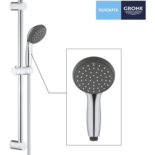 Додаткове фото - Душовий гарнітур Grohe QuickFix Vitalio Start 100 27948000