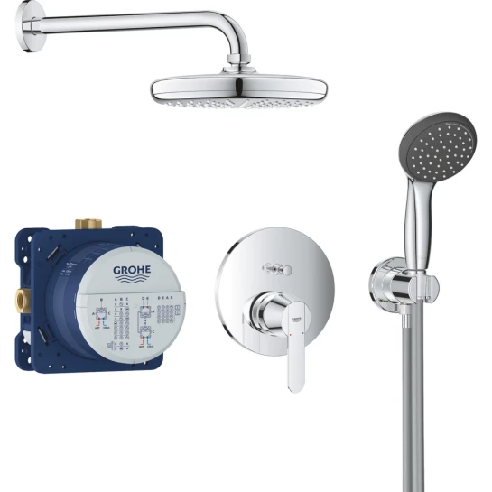 Головне фото - Душова система прихованого монтажу Grohe QuickFix Get Vitalio Start 210 25220001