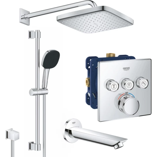 Головне фото - Душова система прихованого монтажу Grohe QuickFix SmartControl UA202801C3